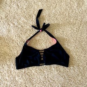 Pink Victoria Secret black bikini top!